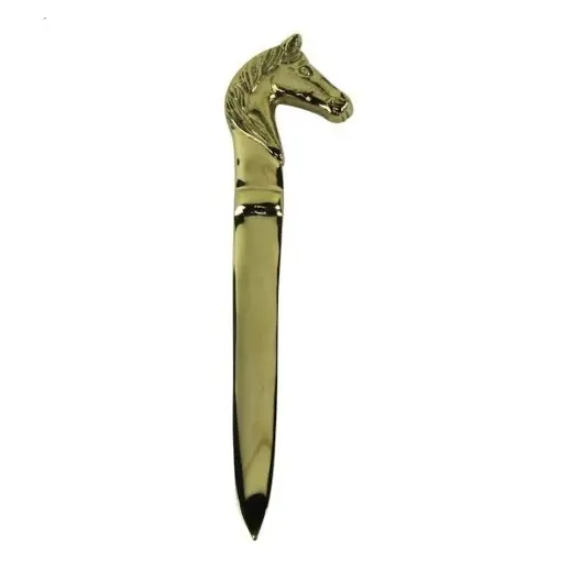 Brass Antique Horse Shaped Letter Opener