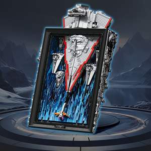 Zhenzhuan 99007 Interstellar Art, Juego de Bloques de Construcción con Marco de Fotos 3D, Juguete Educativo para Niños, Más de 800 Piezas - Product Image 4