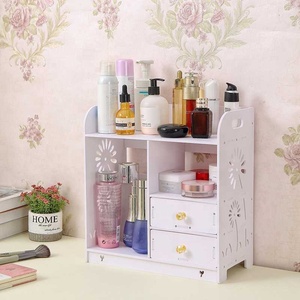 Organizador de Cosméticos con Cajones, Cómoda de Noche, Organizador de Productos para el Cuidado de la Piel, Estante de Almacenamiento para Escritorio de Oficina - Product Image 5