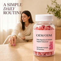 Soutien du microbiome pour l'équilibre digestif avec des gommes probiotiques à base de Lactobacillus