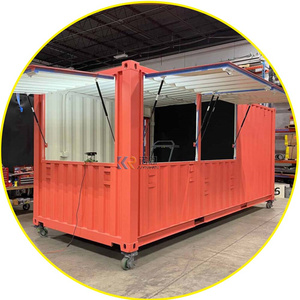 Commercial Street Specialty Container Bar Quioscos móviles coloridos Contenedor desmontable Tienda Casa Acero Sala de estar - Product Image 4