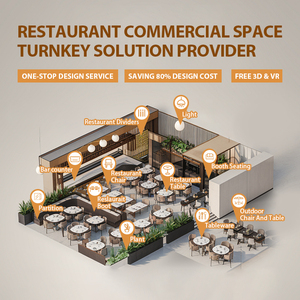 ชุดเฟอร์นิเจอร์ร้านอาหารกลางแจ้ง J2S รุ่น Patio พร้อมที่นั่งโค้งสไตล์สแกนดิเนเวียนทันสมัย ผลิตจากผ้ากันน้ำ เป็นมิตรกับสิ่งแวดล้อม เหมาะสำหรับโรงแรมและร้านกาแฟ - Product Image 5