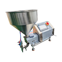Machine de remplissage automatique anti-goutte pour miel, sauces, ketchup et détergents en bouteille