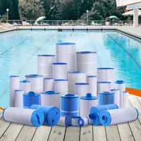 Filtro para cartucho de piscina intex spa, lavável, preço de fábrica, filtro de filtro para piscina, funciona por longa vida útil, piscina de filtro de água e spa