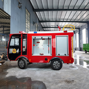 Nouveau <span class=keywords><strong>camion</strong></span> de pompiers électrique mini 4x2 à énergie nouvelle avec réservoir d'eau de 1 mètre cube pour <span class=keywords><strong>patrouille</strong></span> et sauvetage quotidiens - Product Image 5
