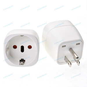 <span class=keywords><strong>Adaptateur</strong></span> de <span class=keywords><strong>prise</strong></span> européenne vers américaine, <span class=keywords><strong>adaptateur</strong></span> UE vers US, convertisseur de voyage Europe vers <span class=keywords><strong>USA</strong></span> pour prises EU Espagne <span class=keywords><strong>France</strong></span> Type C/E/F vers l'Amérique - Product Image 2