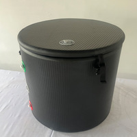Baignoire à glace gonflable ronde en PVC de 10 cm, protection UV, durable, portable, pliable, spéciale pour les bains froids en intérieur/extérieur
