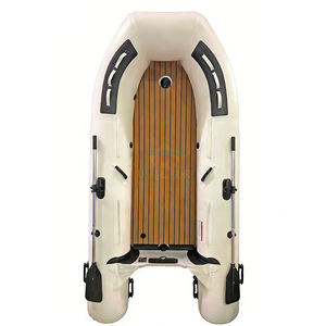 Bateau de pêche gonflable en PVC et aluminium, kayak de rivière, bateau pneumatique, ponton, moteur hors-bord en option - Product Image 2