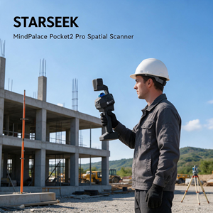 เครื่องสแกน 3 มิติแบบพกพา MindPalace Pocket2 Pro พร้อมชุดยึดแบบรูสกรูสำหรับใช้งานกับหุ่นยนต์ รองรับ Blender/Unreal Engine - Product Image 1
