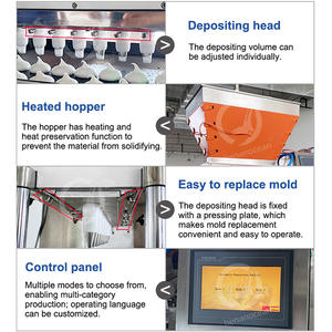 Machine de fabrication de guimauves OCEAN entièrement automatique pour ligne de production de barbe à papa - Product Image 4