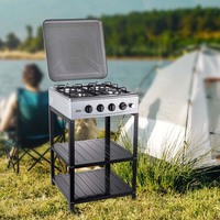 WINNINGSTAR ST-9662 Table de Cuisson Portable pour Cuisine, Réchaud de Camping à Gaz, Appareil de Cuisson
