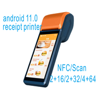 Système de point de vente mobile Android 4G gratuit OEM Machine de point de paiement intelligente sans contact Terminal de point de vente portable avec imprimante intégrée