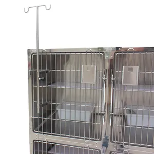 Factory Price Veterinary Grade Stainless Steel Pet Cages Luxury Large Pet Cage For Cat