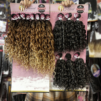 Extensions de cheveux synthétiques Julianna Packet, tissage résistant à la chaleur haute température, fibres de protéines organiques, mèches de cheveux en fibres bio