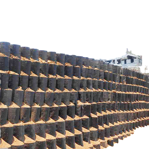 Grille géocellulaire en nid d'abeille noir HDPE pour la stabilisation du <span class=keywords><strong>gravier</strong></span> d'allée et le mur <span class=keywords><strong>de</strong></span> soutènement - Product Image 1