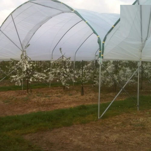 Serre tunnel multi-chapelle durable haute résistance avec couverture anti-UV pour légumes - Product Image 4