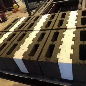 QT8-15 automatische hydraulische isolierte betonblock herstellung maschine für eps schaum zement blöcke