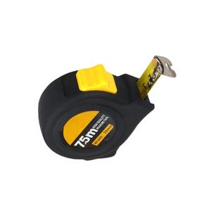Metro <span class=keywords><strong>a</strong></span> <span class=keywords><strong>Nastro</strong></span> Telescopico Automatico in Acciaio Nero e Giallo, 3-10m, Rinforzato, Resistente all'Usura, Antiurto, Rivestito in Plastica - Product Image 4