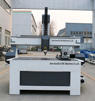 Routeur CNC 4 axes 1212 pour le travail du bois, la fabrication de meubles et d'armoires, en promotion, avec une grande puissance et une haute précision