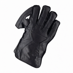 Wholesale Leather Lightweight Two Finger Hand Grip <b>Gaming</b> <b>Glove</b> Breathable Anti Sweat Graphene Fingertips Esports Billiards Gear - Product Image 1