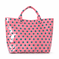Tas Jinjing Polkadot Mengkilap Tahan Air Bersertifikasi BSCI |   Tas Pantai Kanvas Retro dengan Logo Custom |   Pengambilan Sampel 7-10 Hari