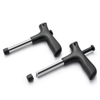 Hoge Kwaliteit Custom Goedkope Roestvrij Staal Handmatige Kokosnoot Top Gat Boormachine Cutter Easy Opener Tool Voor Fruit Groente Groothandel