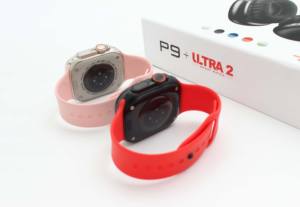 Reloj Inteligente P9 Ultra 2 7 en 1 con Auriculares TWS para Llamadas, Monitor de Frecuencia Cardíaca/Presión Arterial, 5 Correas de Silicona, Cable de Carga, IP65, Android - Product Image 5
