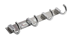 Gancho de Pared de Acero Inoxidable de 4 Puntas, Resistente, SS202, Antioxidante, para Toallas y Abrigos - Product Image 6