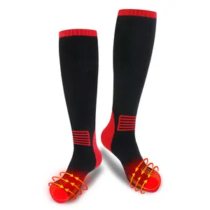 Electric Heated Socks Rechargeable Battery Heated Socks For Winter Hiking Fishing