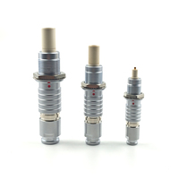 Connecteur Circulaire Métallique Personnalisé Coulissant avec Placage Chrome Nacré Service d'Assemblage de Câbles OEM ODM 2-48 Broches