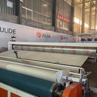Lini Produksi Bantalan Filamen/Kawat/Pelat PVC Lebar Hingga 4000mm Model GWELL 80 156