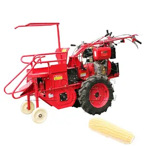 Kleine Nieuwe Handheld Maïsrooier Huishouden Enkele Rij Multifunctionele Handheld Tractorkop