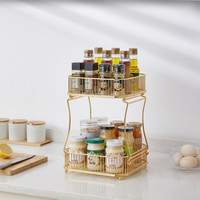 Groothandel Thuis Metalen Organizer 2 Lagen Afneembare Vouwen Groenten En Fruit Mand