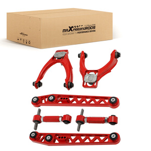 Bras de suspension supérieurs avant réglables et kit de réglage de la camber pour Honda <span class=keywords><strong>Civic</strong></span> 1996-2000 EK3/EK4/EK5/EJ6/EJ7/<span class=keywords><strong>EJ8</strong></span>/EJ9/EM1 - Product Image 2