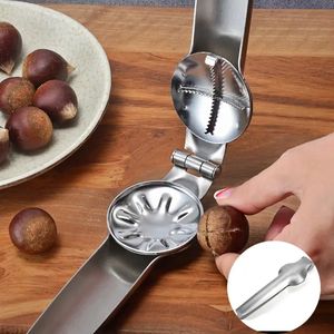 Wholesale Clip <b>Nutcracker</b> Opener Nuts Peeler Shelling Walnut Cracker Sheller Stainless Steel Accessories for Pliers Gadgets - Product Image 3