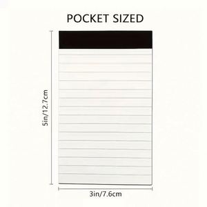 10PCS 3*5in Can Tear off <b>Notebook</b> 50 Sheets/<b>Pads</b> Student Stationery Children's Marking Memo Loose-leaf Paper Cover Wholesale - Product Image 3