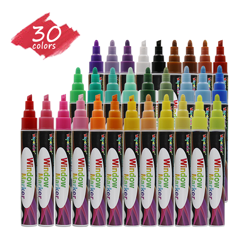 Hot Sell On Ebay BRIGHT NEON COLOURS LIQUID DRY WIPE CHALK MARKER PENS BLACKBOARDS WINDOWS GLASS