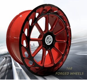 Cerchi per ruote rosse personalizzati personalizzati 168 cerchi in lega forgiati di alta qualità ruote da corsa per LamborghiniF-TypeE-passo <span class=keywords><strong>F</strong></span>-<span class=keywords><strong>PACE</strong></span> - Product Image 2