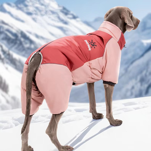 New <strong>Dog</strong> Four <strong>Leg</strong> Outfit Winter <strong>Dog</strong> Cotton <strong>Coat</strong> Warm Thickened Large <strong>Dog</strong> <strong>Waterproof</strong> Pet Clothes - Product Image 1