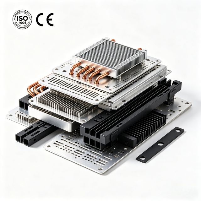 Custom AI Server Liquid Cold Plate and GPU Cooling Heat Sink High Efficiency Thermal Management for Data Centers