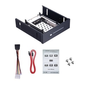 Dubbel Elf Promoties Hdd 5.25 Hot Swap Drive Ssd Storage Bay Caddy 2.5Inch Ondersteuning Sata 6Gbps - Product Image 5