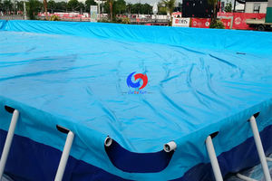 Piscinas Rectangulares <span class=keywords><strong>de</strong></span> Acero para Exteriores Gutefun <span class=keywords><strong>de</strong></span> 25 m x 15 m x 0,8 m con Soportes <span class=keywords><strong>de</strong></span> Acero y Estructura Metálica Elevada para la Federación <span class=keywords><strong>de</strong></span> Vela <span class=keywords><strong>de</strong></span> Singapur - Product Image 6