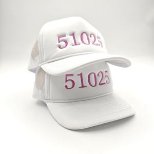 Casquette de baseball structurée à 5 panneaux en mousse courbée, personnalisable, réglable, style camionneur, promotionnelle, couleur décontractée, fabriquée en usine (OEM) - Product Image 2