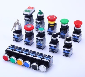 Interruptor de Doble Cabezal y Doble Botón LA38-11D/R.<span class=keywords><strong>G</strong></span> Sin Luz, Interruptores de Botón Pulsador de 22mm con Auto-reinicio - Product Image 6