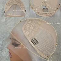 Perruque synthétique transparente avec dentelle frontale 13x4, ondulations profondes, boucles crépues, densité 250, résistante à la chaleur