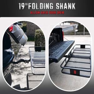 Personnalisable 500 Lbs Heavy Duty Car Suv Back Rear Trailer Hitch Mount Motorbike Motorcycle Carrier Rack - Product Image 3