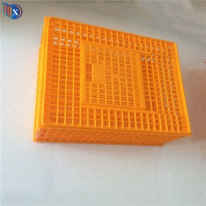 Transport Crates Crate Yellow Plastic Transport Cage For Live Chicken Farm Equipment Poultry Crates Plastic Transport Basket Crate Farm Equipment