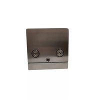 Feinguss verstellbare Edelstahl klemme 12mm