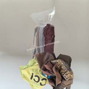 Trapo Industrial Gris 100% Algodón, 25 Kg, 10 Kg, 5 Kg, Trapos de Algodón Mixto Recortado, Trapos de Algodón Reciclado Estampado - Product Image 1