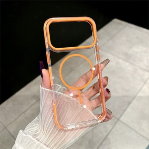 เคสกันกระแทกใส สำหรับ iPhone 17 16e 15 14 13 12 11 Pro Max Plus เคสแบบไฮบริด PC TPU ป้องกันรอยเหลือง - Product Image 4